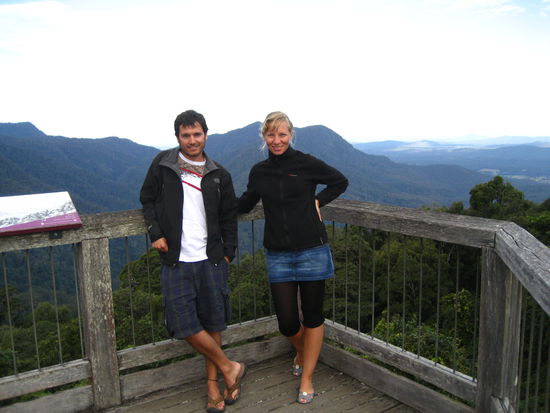 der wald nahm kein ende rechts und links und hinten kam die kueste. und auf der landkarte ist dieser nationalpark nur ein winziger, gruener fleck.