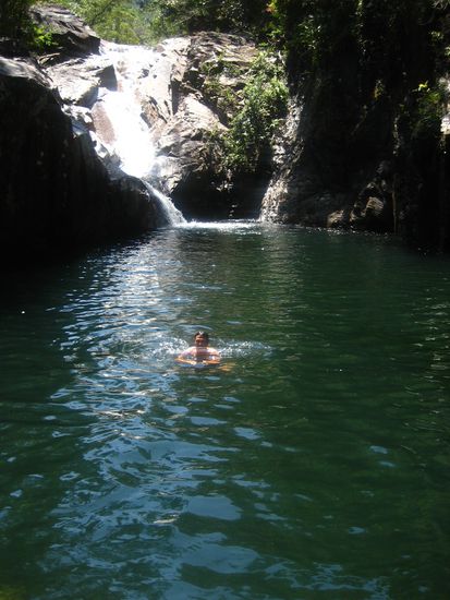 das wasser war a....kalt, doch herrlich erfrischend, wenn man erst mal drin war