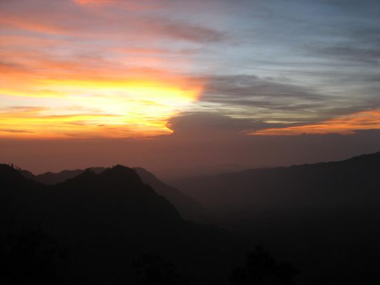 es war schon sehr schoen mitanzusehen, wie es immer heller wurde...