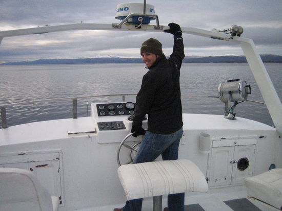 wir haben uns also ein boot gemietet und sind losgeschippert... ne quatsch