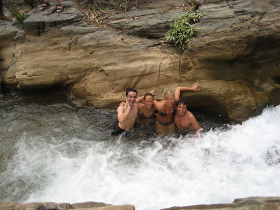 stop am wasserfall (arschkalt...)