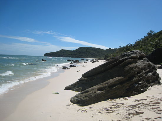 baden weit ab vom schuss an diesem wunderbaren strand