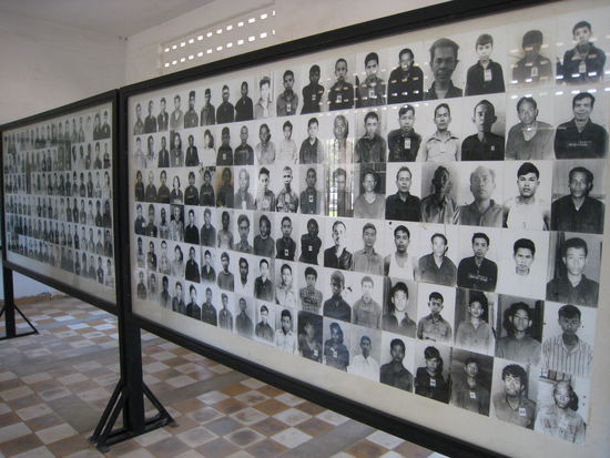 die aufnahme-bilder der gefangenen