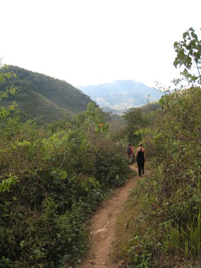 vom bergdorf zurueck