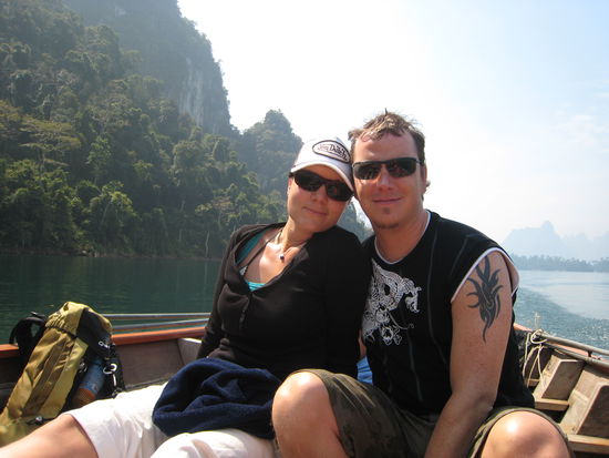 und hier konnten wir noch die sonne geniessen!