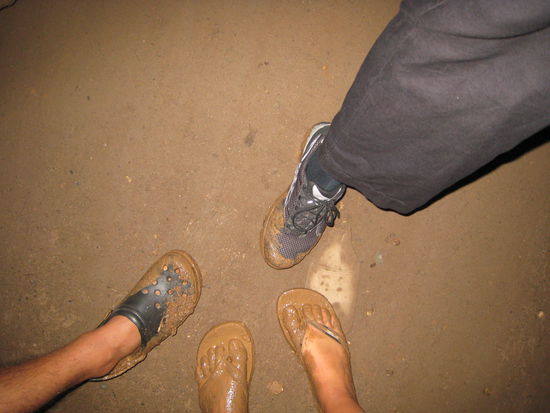 Mmmh, lecker Matschfüße