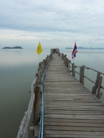 Lomprayah Jetty in Chumpon