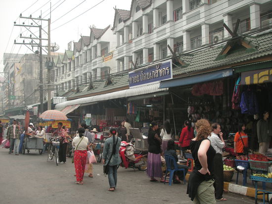 Grenzmarkt von Myanmar