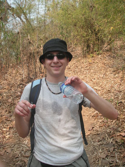 Manu macht eine Pause