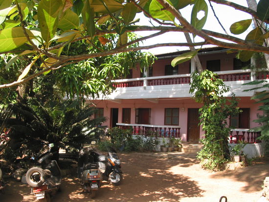 Blick auf Martha's Guesthouse