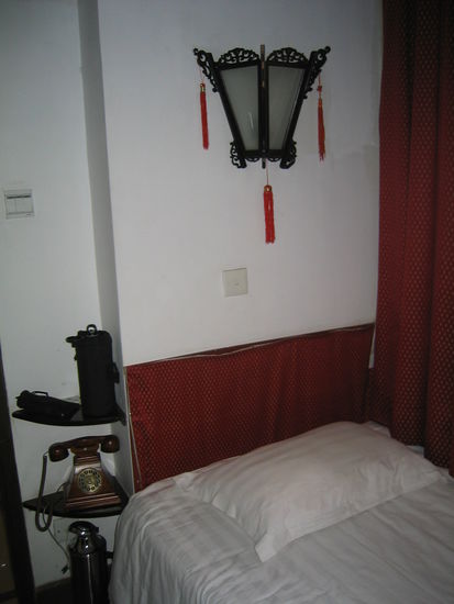 Die eine Hälfte des Zimmers