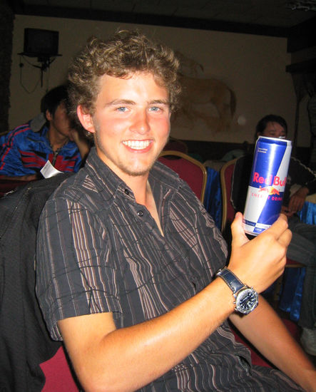 Jamie und sein Lieblingsgetränk