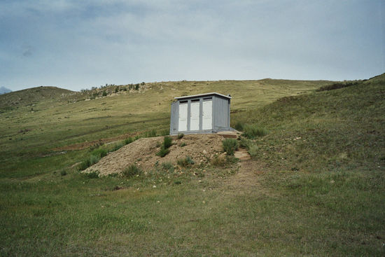 Beliebt: das WC-Häuschen