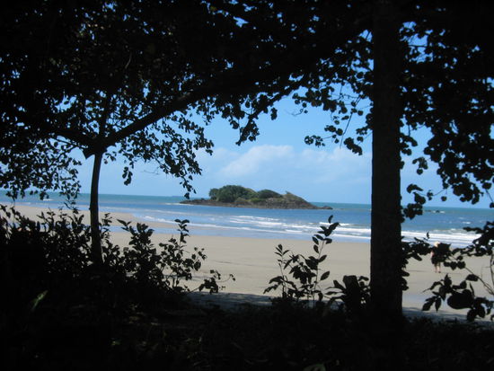 Blick auf eine Insel