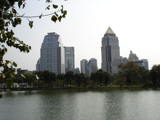 ein kleiner Auschnitt der Skyline Bangkok