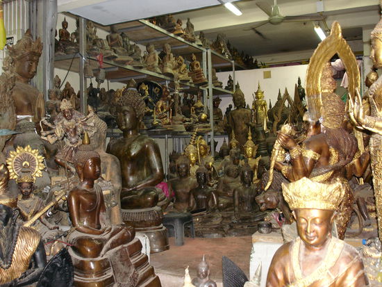 auf dem Markt der Amulette