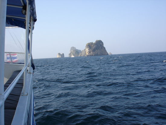 erster Tauchstop nach ca. 2 Stunden Fahrt