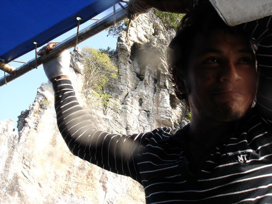 einer der sehr freundlichen Crewmitglieder