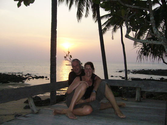 letzter Sonnenuntergang auf Ko Lanta