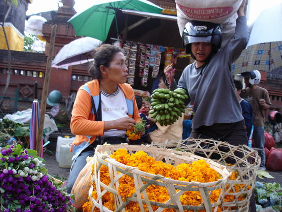 auf einem lokalen Markt