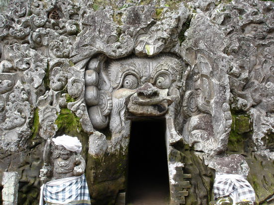 der EIngang zum Goa Gajar (Elefantcave)