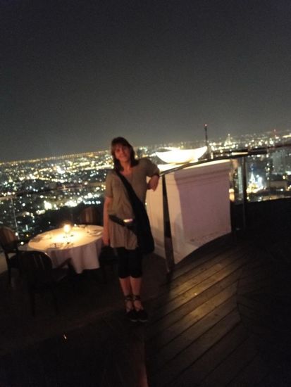 52 Stockwerke ueber Bangkok.... Atemberaubend