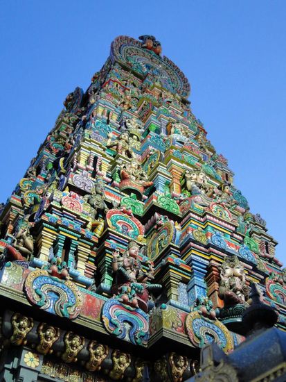 Indischer Tempel auf dem Weg...