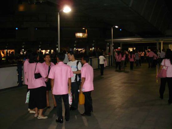 die spezielle Farbe des diesjährigen Geburtstages für den König.