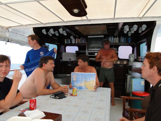 Briefing - Tauchgangbesprechung