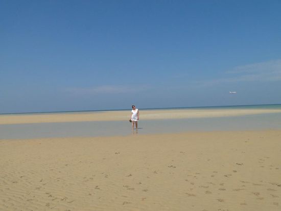 alleine auf weiter Flur, das sieht nicht nur so aus, das war auch so.