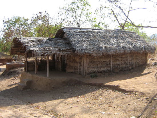ein nachgebautes Haus