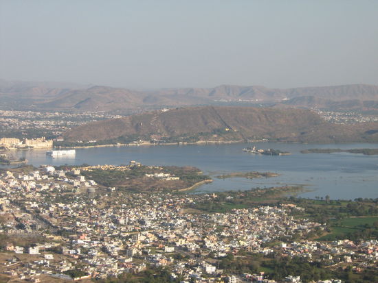 Aussicht vom Monsoon Palace