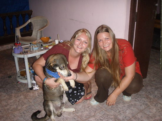 Tanja, Prinz und ich.