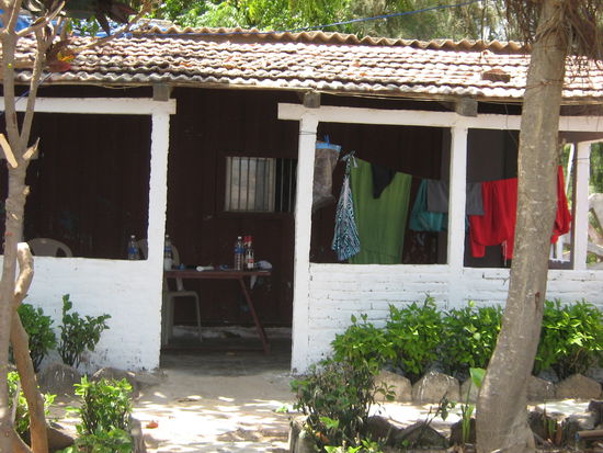 unser ausgemusterter Schiffskontainer