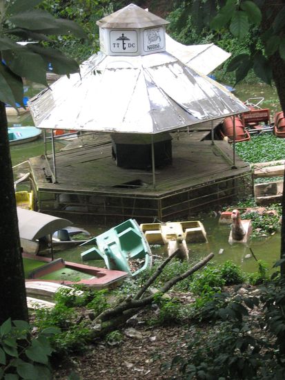 Der Friedhof der Tretboote