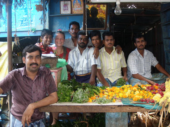Auf dem Gandhi Markt