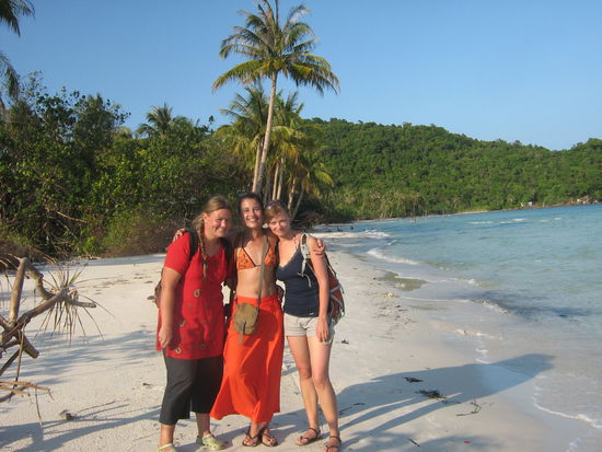 Ich mit der Patricia und der Steffi