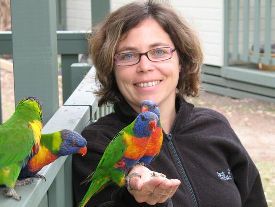 Kioloa Beach Holiday Park (nördlich Batemans Bay): Uli und ihre neuen Freunde