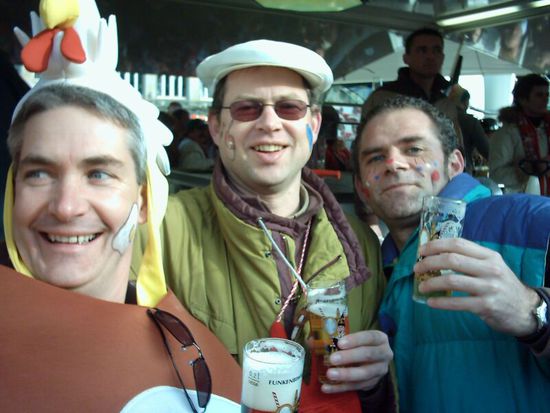 Thomas, Marcus und Stefan (Funkenbiwak Kölner Neumark 2007) – Viva Colonia