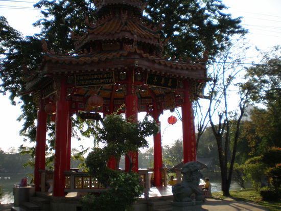 Lumpini - hauptsaechlich fuer Chinesen, wie mir scheint.