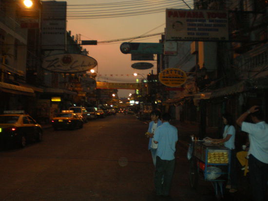 Thao kao San Morgens (Da verdient sie den Namen Chaosroad nicht)