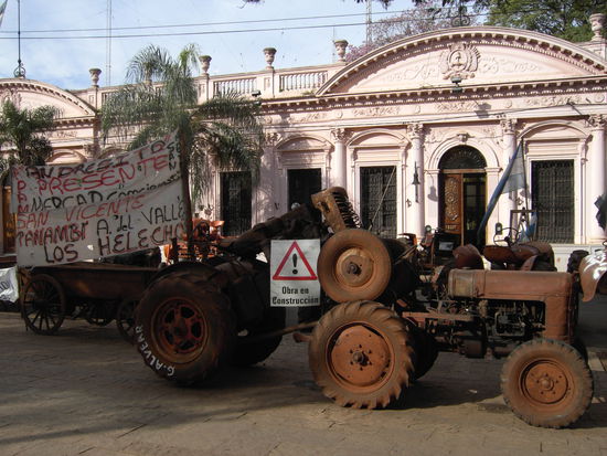 Bauernproteste in Posadas