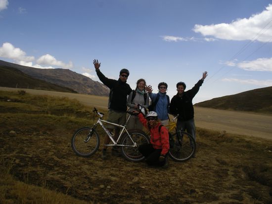 Barny, Sadhbh, Zeo, Andrew (v.l.)