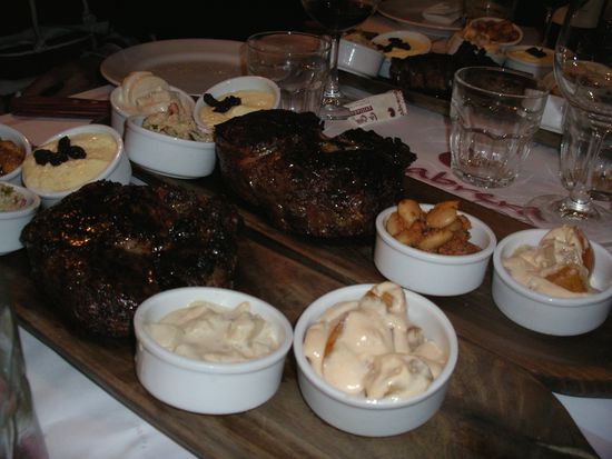 Super dicke, saftige Steaks... Typisch argentinisch!