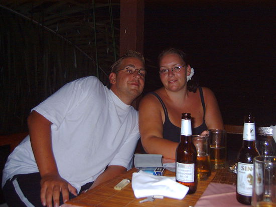 In Erwartung auf ein leckeres Singha