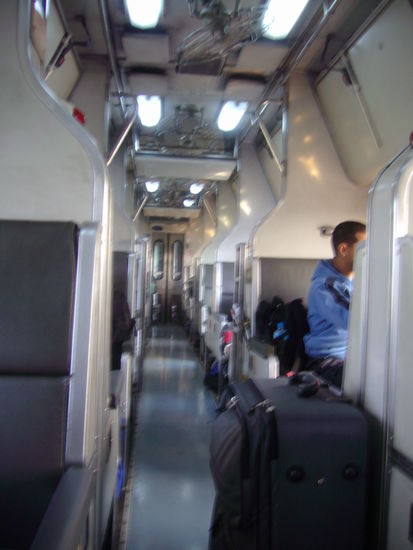 am Morgen sind
die Betten dann schon hochgeklappt