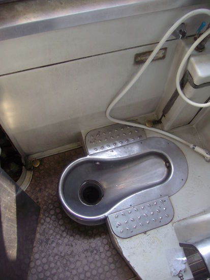 die sanitären Anlagen tun ihr übriges . . .