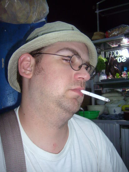 Die zweite Zigarette ging dann schon besser...