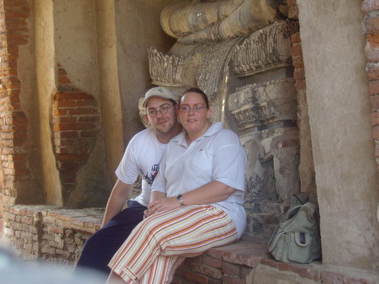 es ist warm, aber dafür sehen wir gut aus, oder?