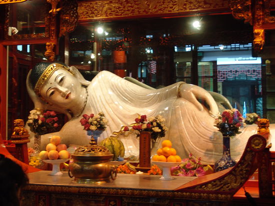 der liegende Buddha